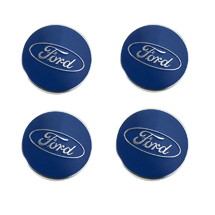 Наклейки на диски Ford blue сфера 62 мм