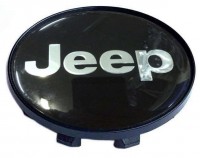 Изображение товара Колпачок на литые диски Jeep 58/50/11 хром/черный 