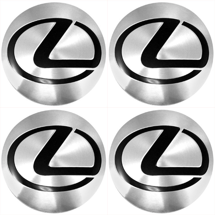 Наклейки на диски и колпаки Lexus сфера 54 мм steel